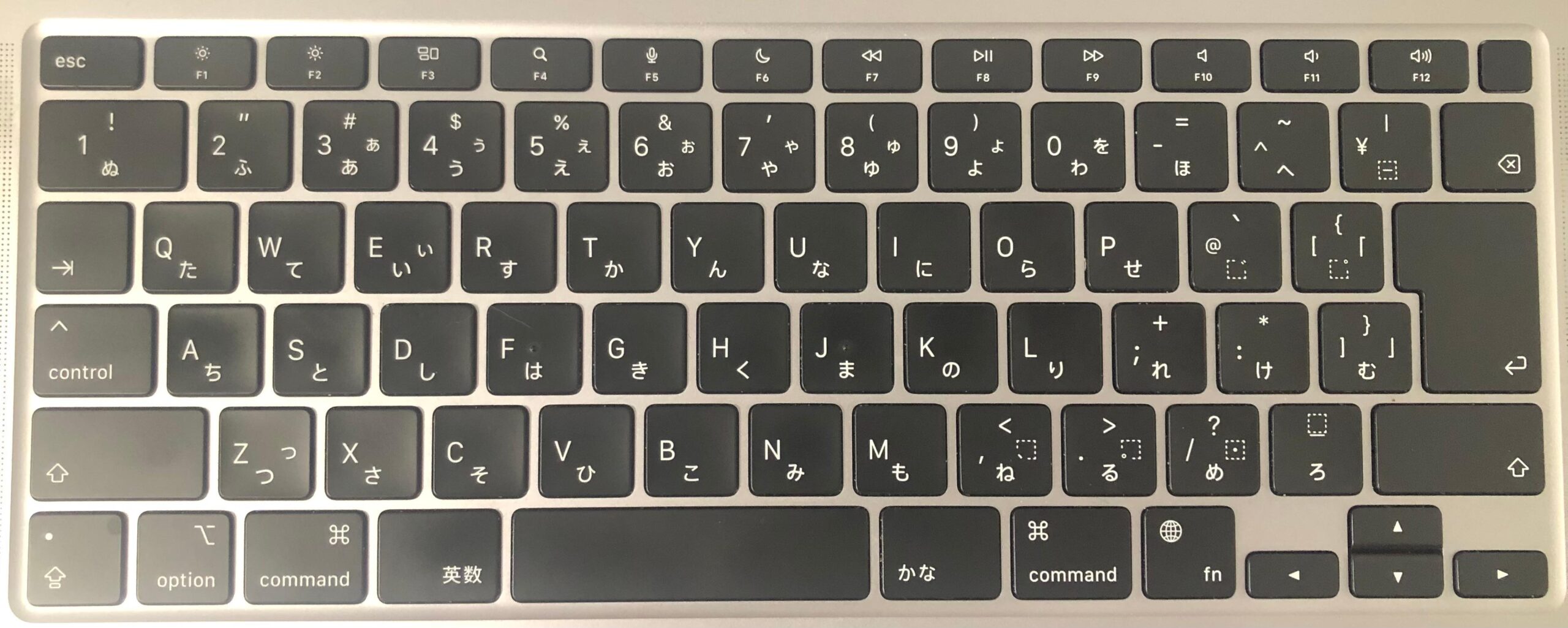 MacBook JIS キーボード